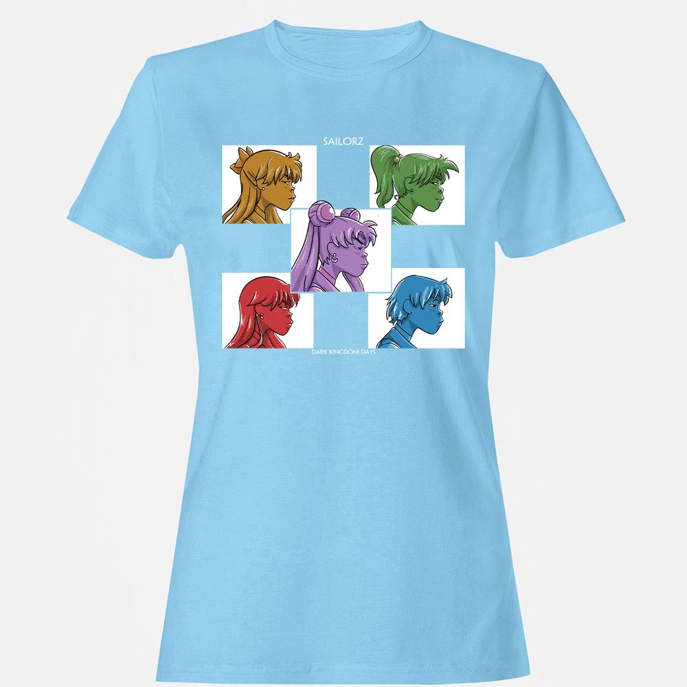 Women's T-Shirt - 9UNL84BX - Light Blue - 8