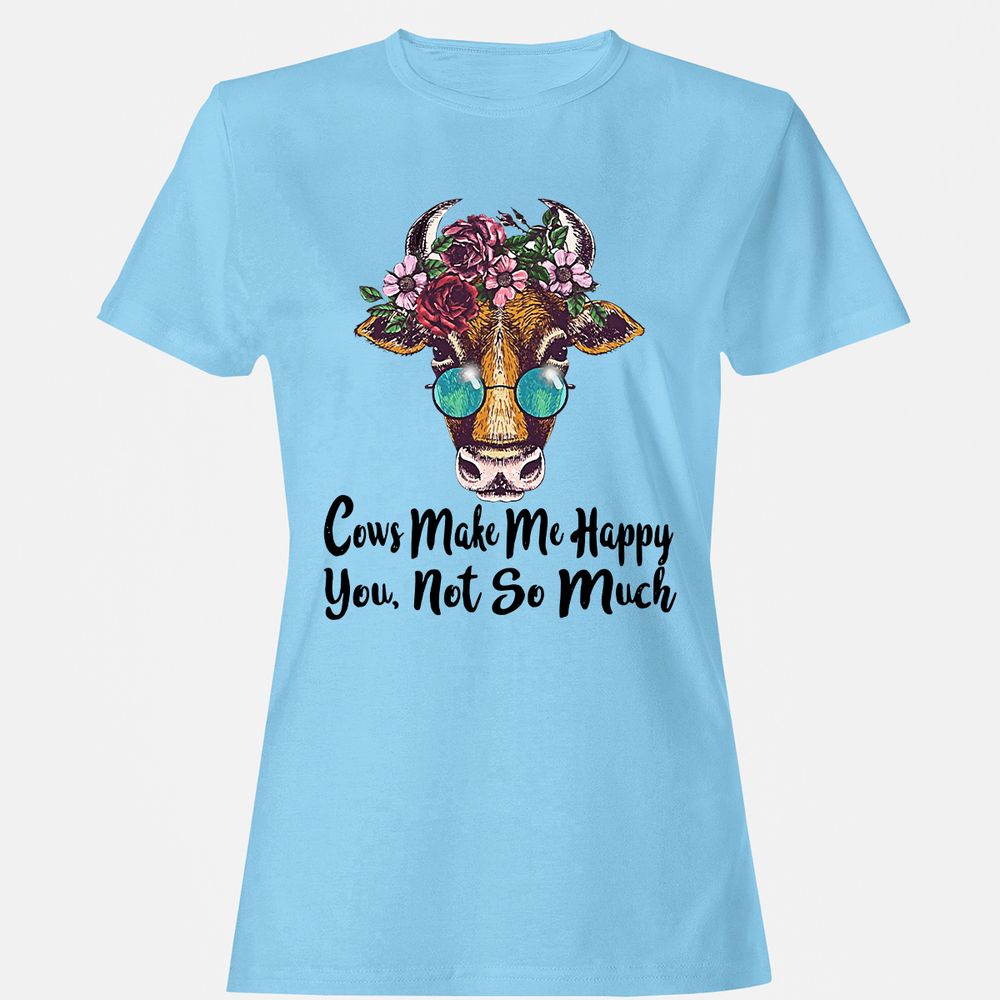 Women's T-Shirt - J2KMGZVL - Light Blue - 8
