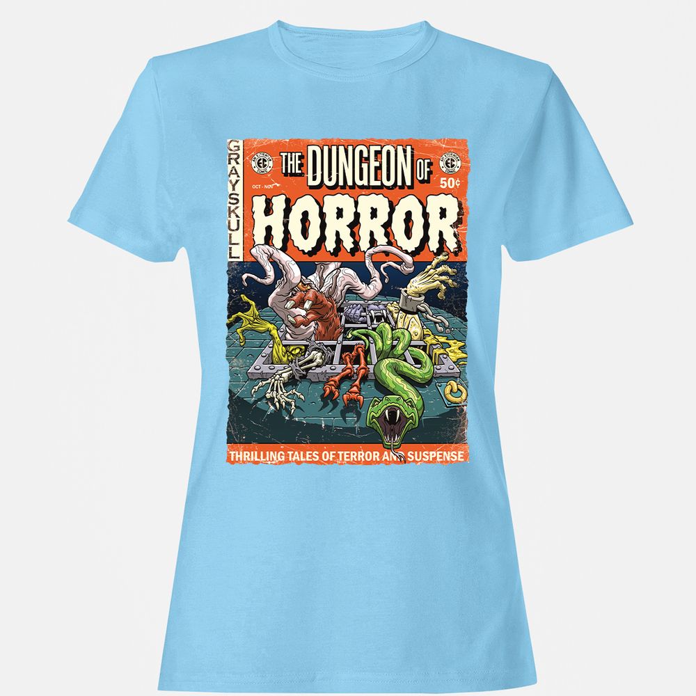 Women's T-Shirt - 2KJXS8B4 - Light Blue - 8