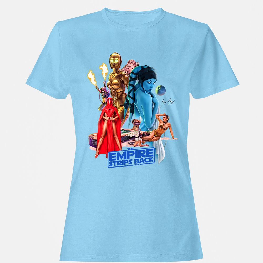 Women's T-Shirt - XTF8ED5G - Light Blue - 8