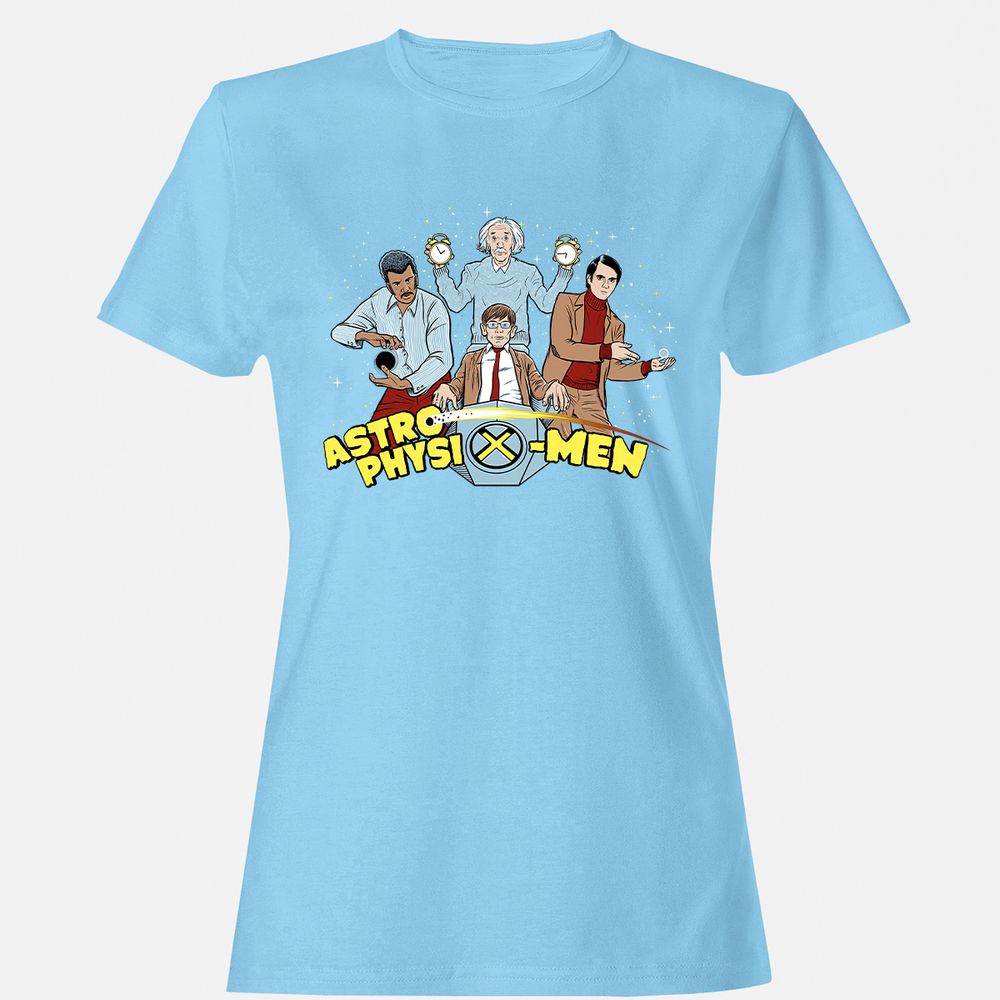 Women's T-Shirt - 62ANU7ZY - Light Blue - 8