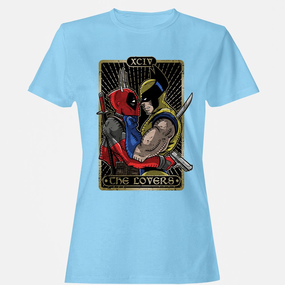 Women's T-Shirt - FH7UHFYW - Light Blue - 8