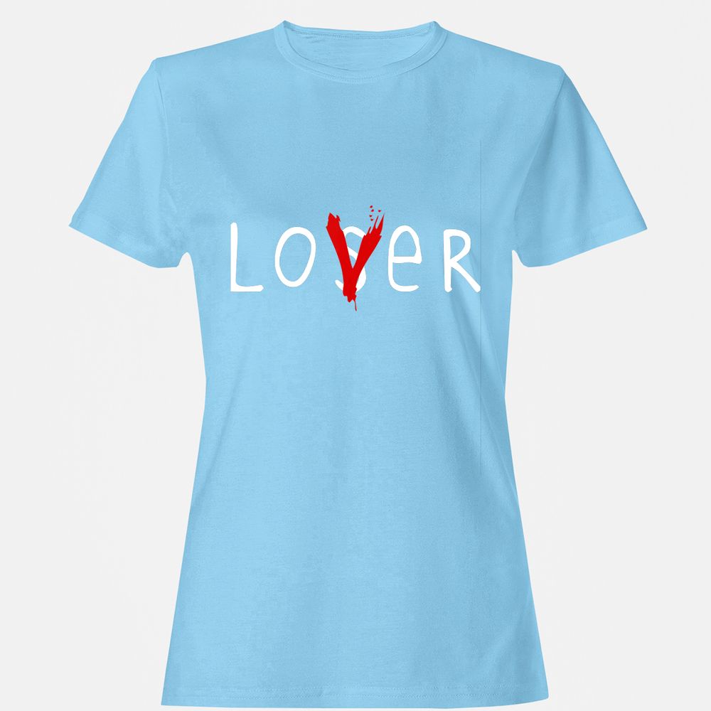Women's T-Shirt - 69LZ89EC - Light Blue - 8