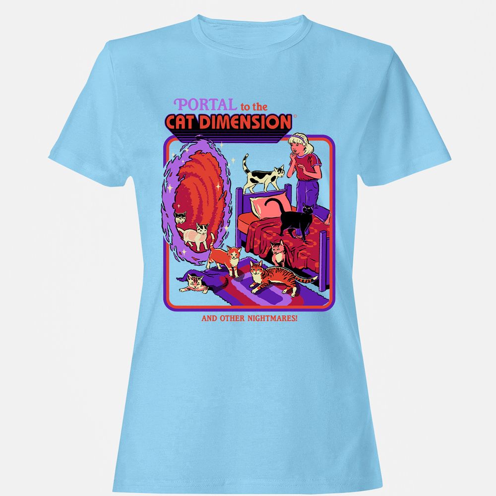 Women's T-Shirt - YDYASCLG - Light Blue - 8