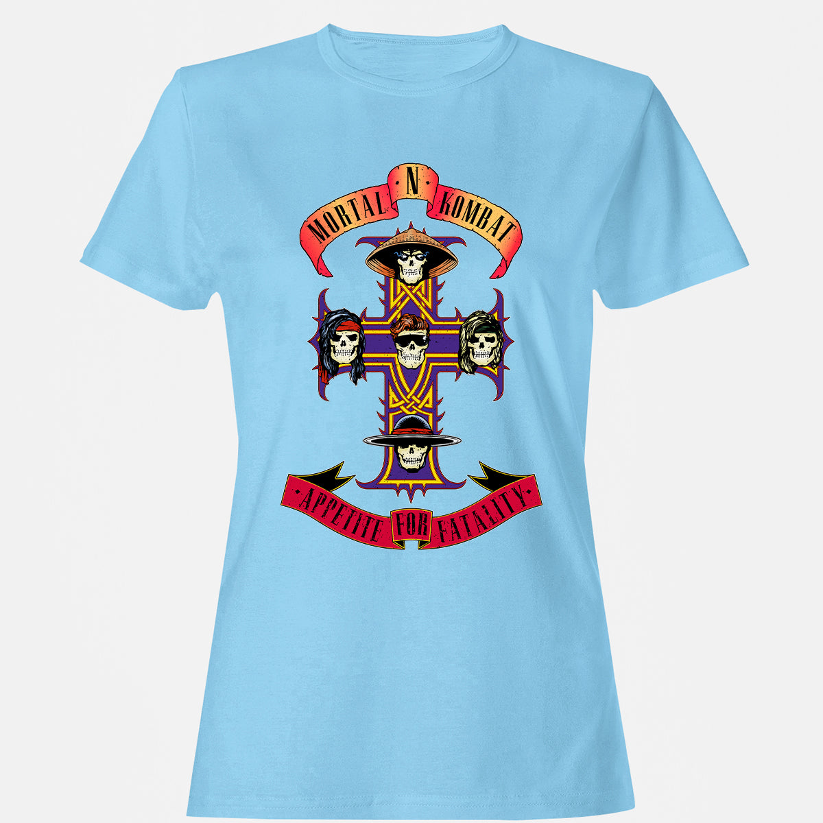 Women's T-Shirt - JSKJ9VJZ - Light Blue - 8