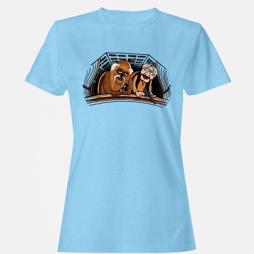 Women's T-Shirt - UCKACMYL - Light Blue - 8
