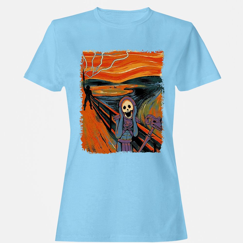 Women's T-Shirt - 1FLZSV48 - Light Blue - 8