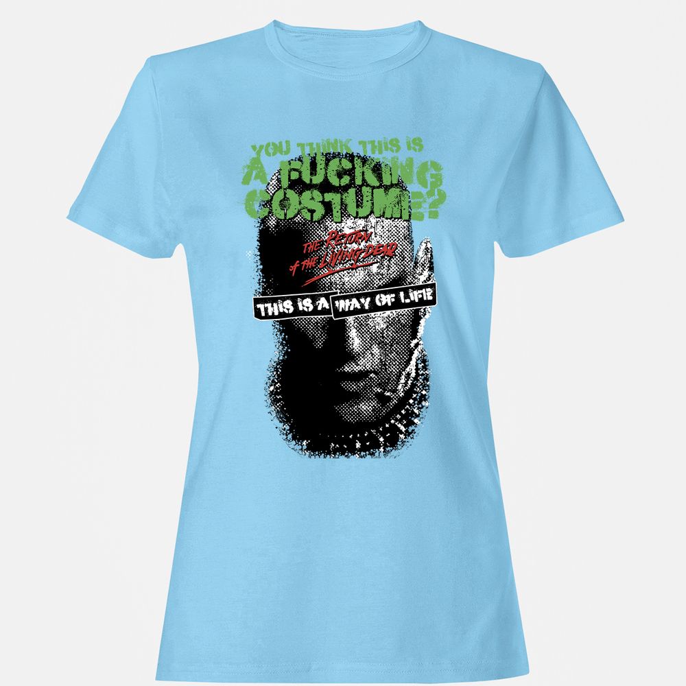 Women's T-Shirt - RG2KM4QJ - Light Blue - 8