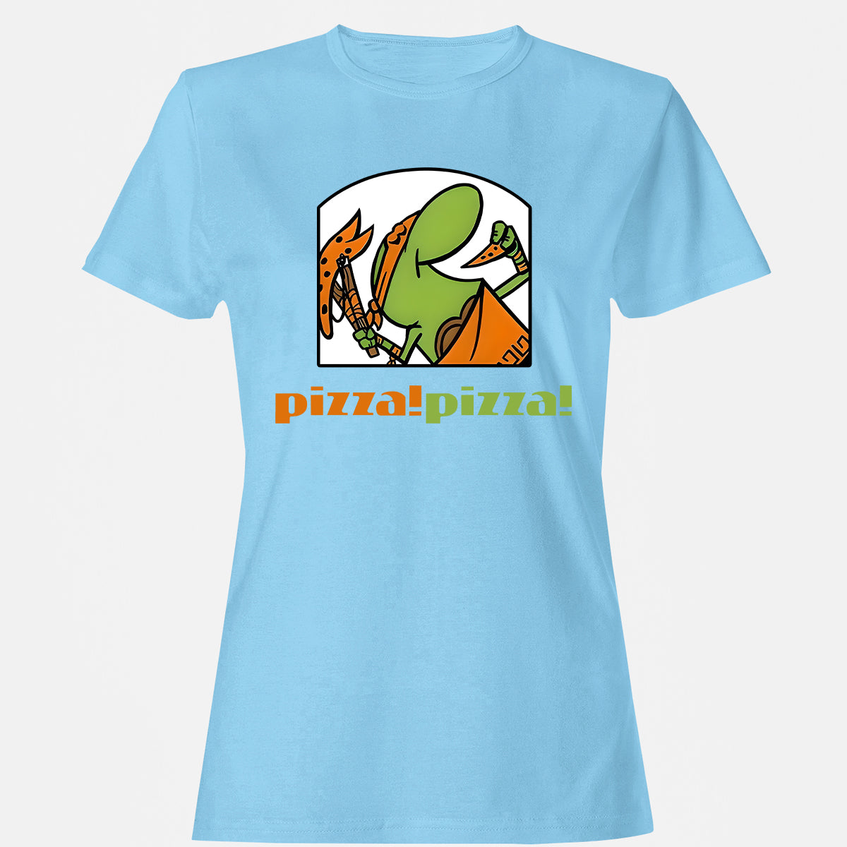 Women's T-Shirt - XTGDXXEH - Light Blue - 8