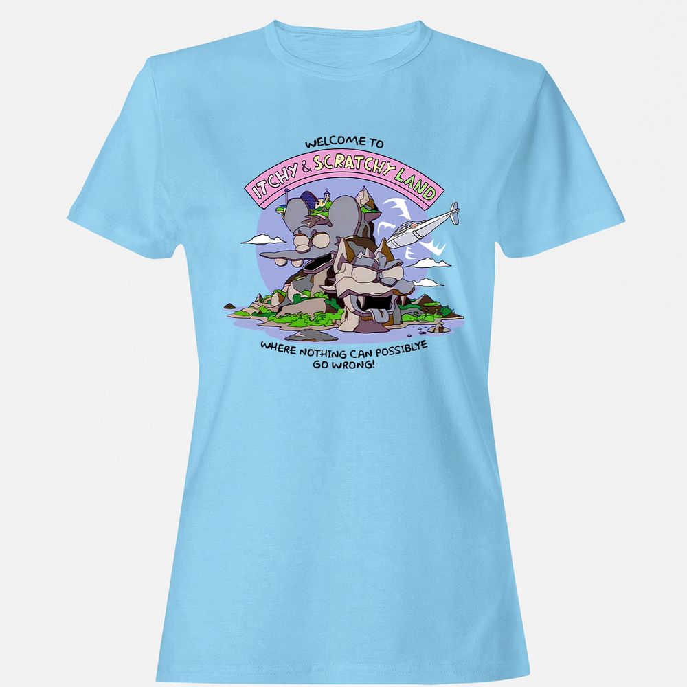 Women's T-Shirt - PM556199 - Light Blue - 8
