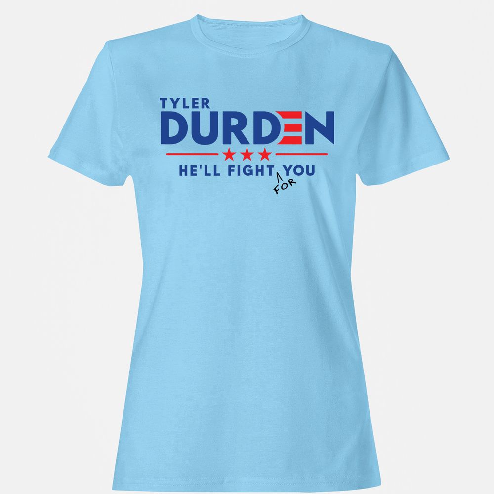 Women's T-Shirt - 2Q1DNQKK - Light Blue - 8