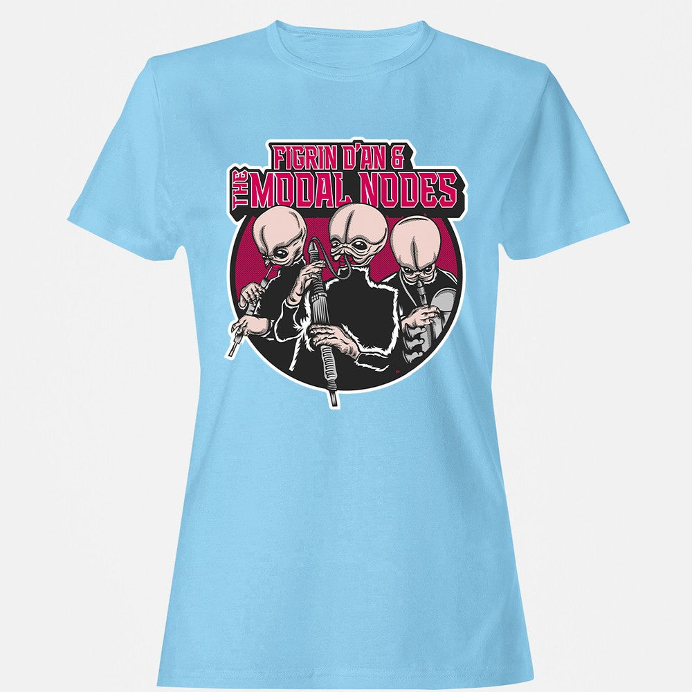 Women's T-Shirt - BG4NTUEP - Light Blue - 8