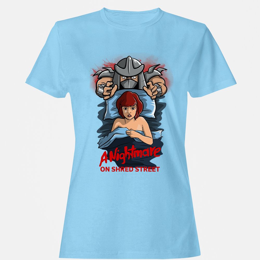 Women's T-Shirt - RY1G84VV - Light Blue - 8