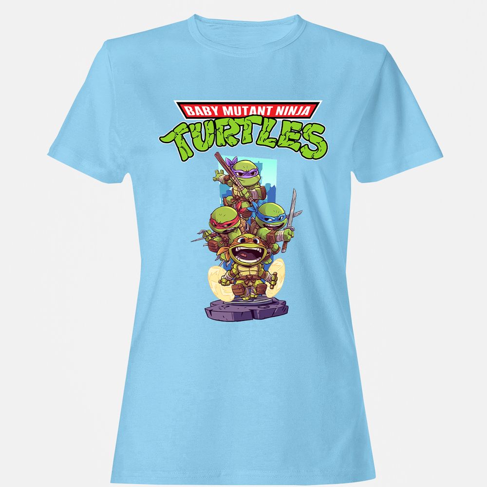 Women's T-Shirt - 71YMBDCF - Light Blue - 8