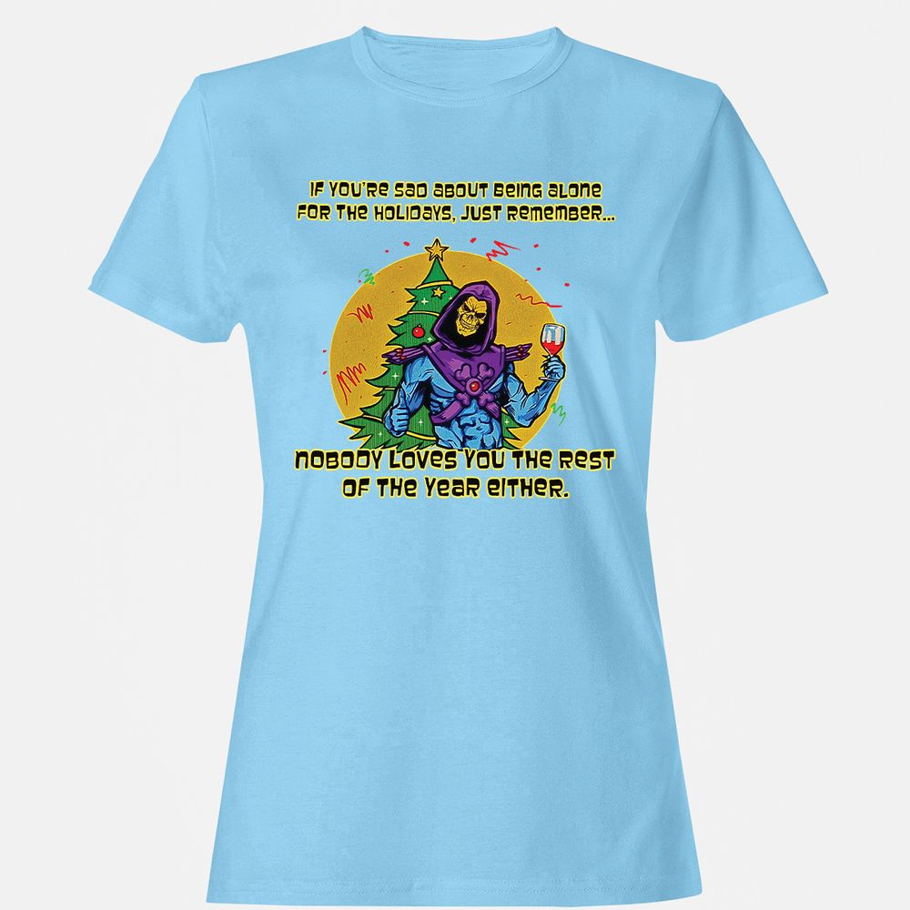 Women's T-Shirt - 7PM5LBF4 - Light Blue - 8