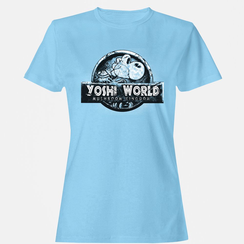 Women's T-Shirt - 9XRZG6K9 - Light Blue - 8