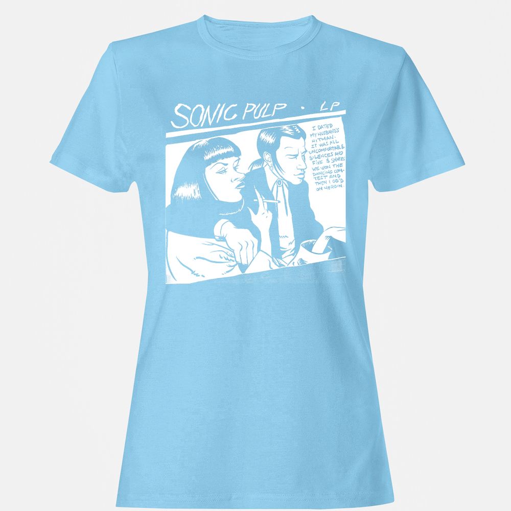 Women's T-Shirt - VJL44FAK - Light Blue - 8
