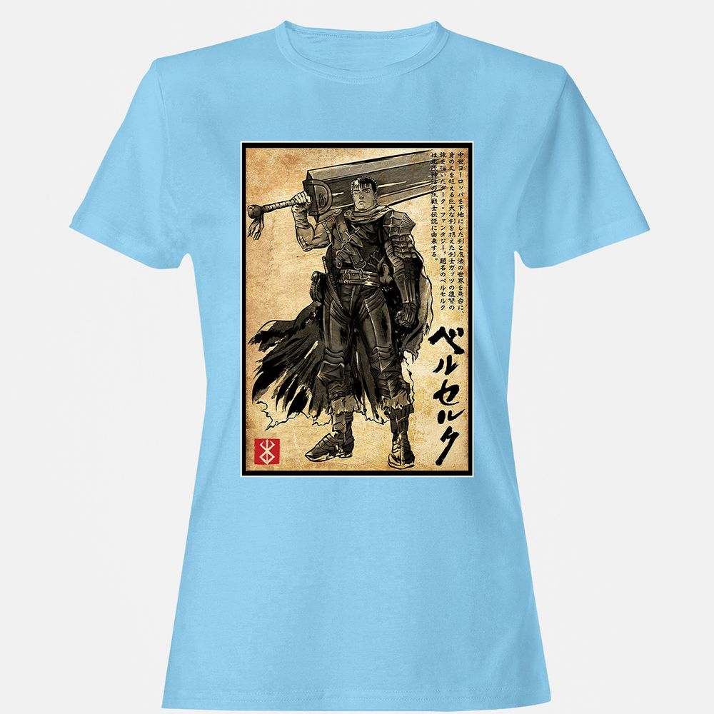 Women's T-Shirt - E24N4R3K - Light Blue - 8