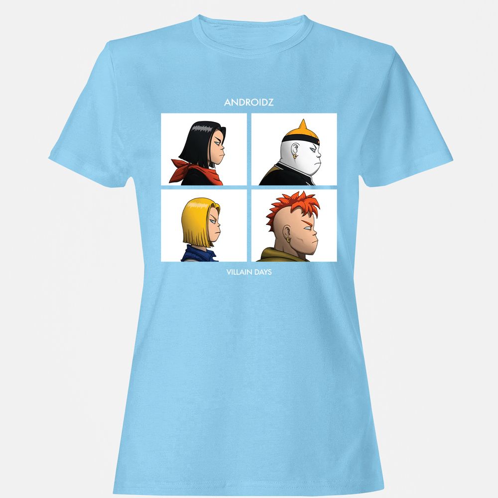Women's T-Shirt - 7L74A5X1 - Light Blue - 8