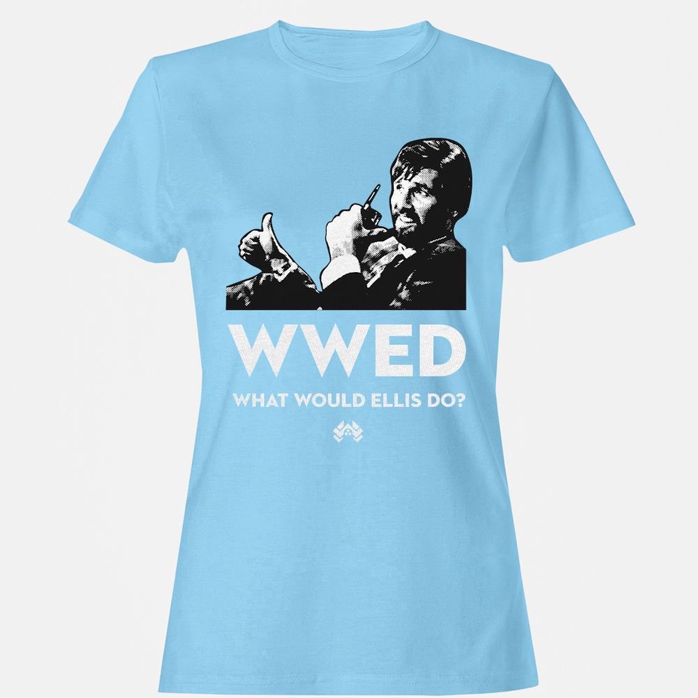 Women's T-Shirt - ZMTJ6P7Z - Light Blue - 8