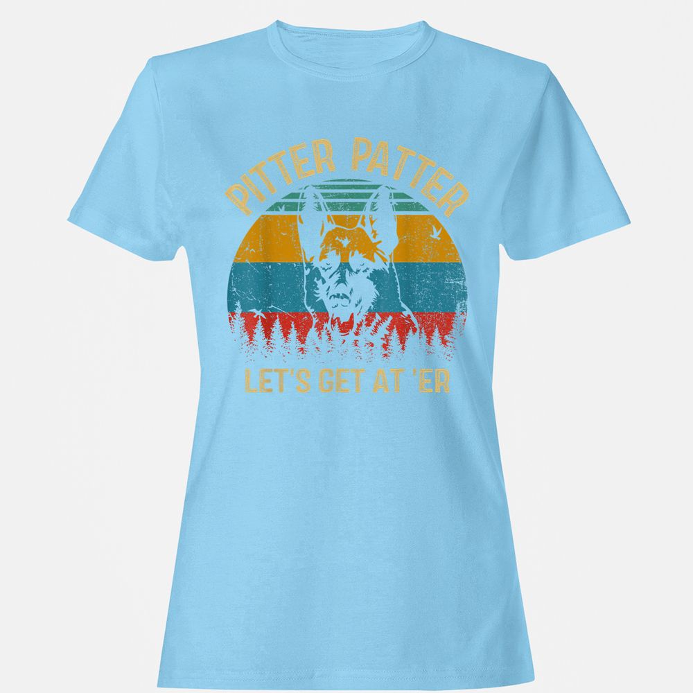 Women's T-Shirt - GKYLRZLT - Light Blue - 8