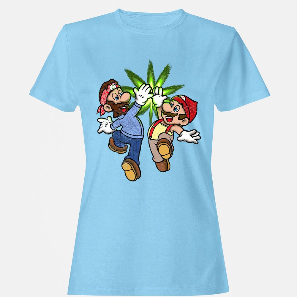 Women's T-Shirt - WS6NRMHA - Light Blue - 8