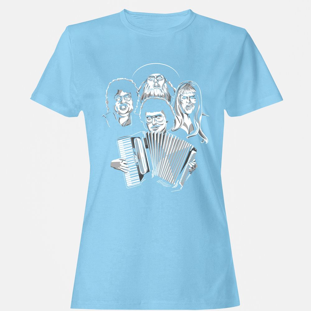 Women's T-Shirt - 6CEAFRD4 - Light Blue - 8