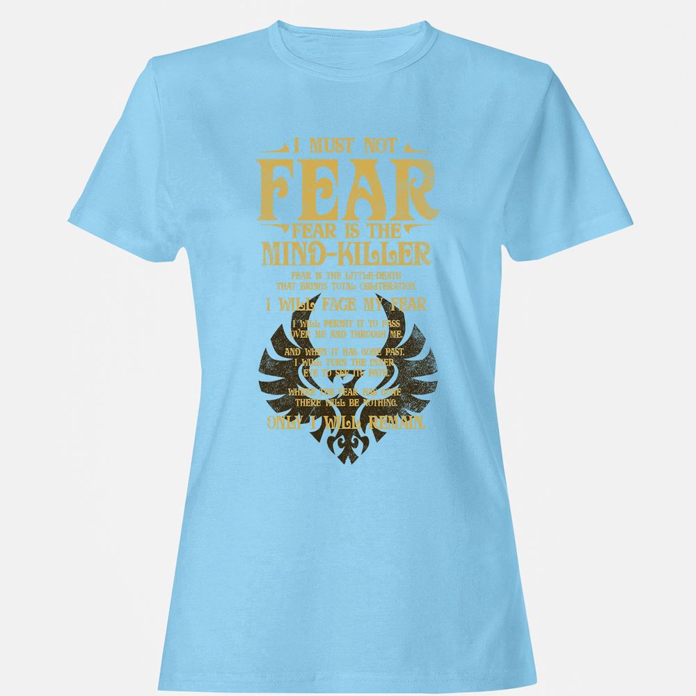 Women's T-Shirt - ZC4R44LU - Light Blue - 8