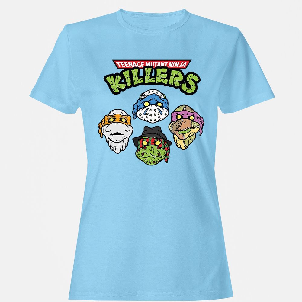 Women's T-Shirt - UQ7ZJSZ8 - Light Blue - 8