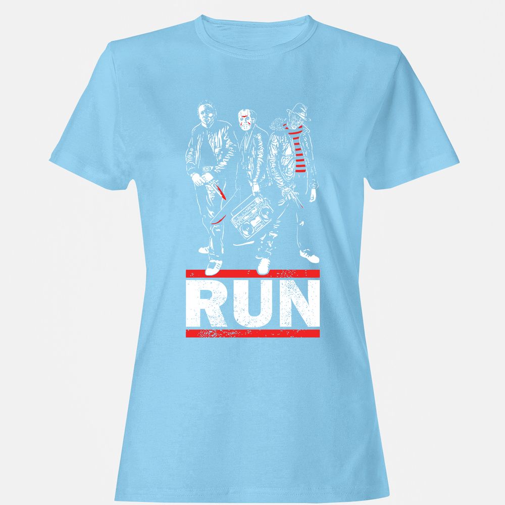 Women's T-Shirt - W9RDDVBD - Light Blue - 8