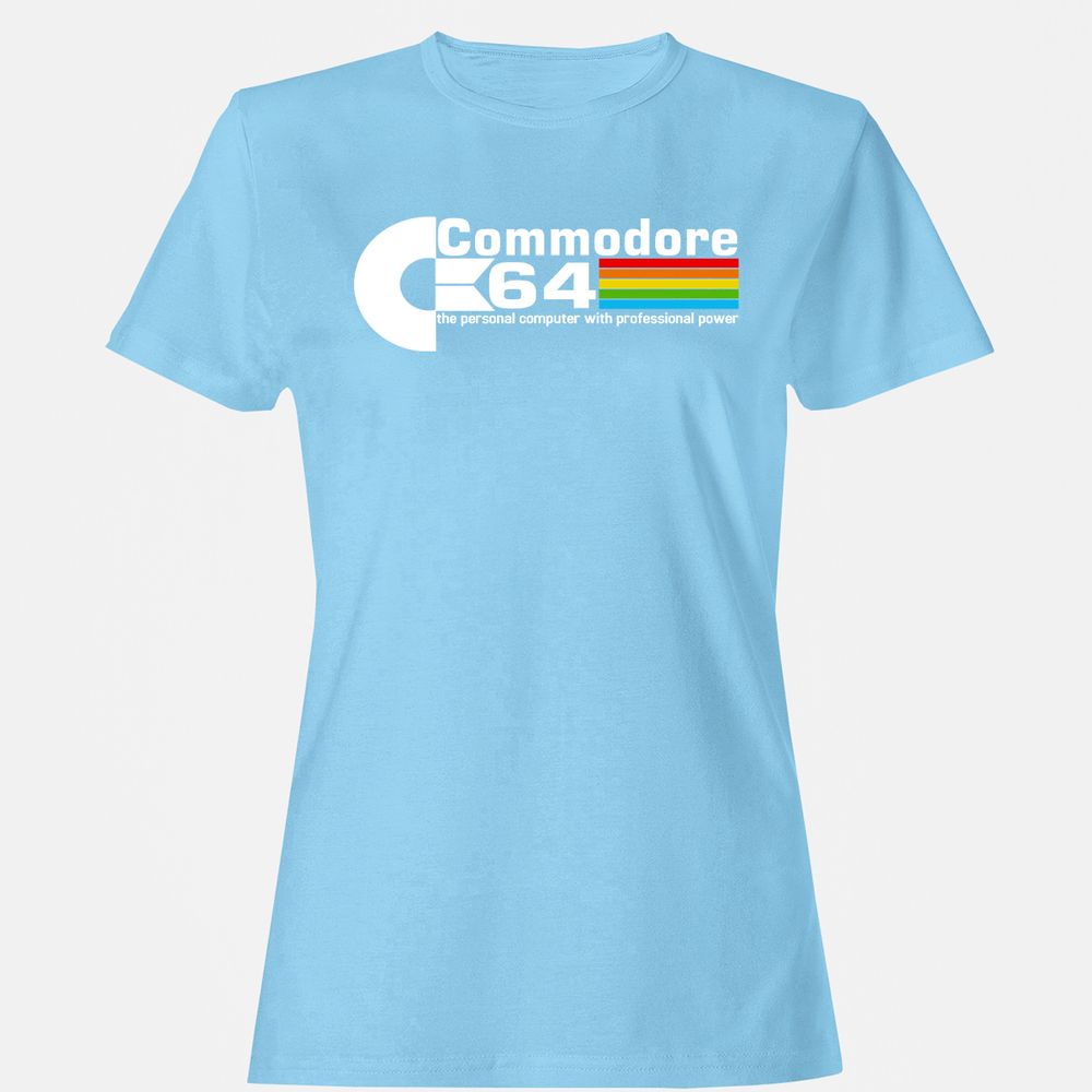 Women's T-Shirt - 7YAXPW9E - Light Blue - 8