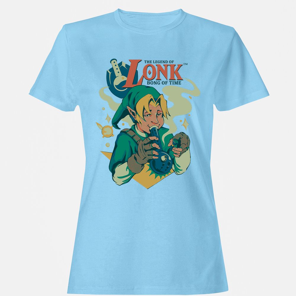 Women's T-Shirt - 8BAG84SY - Light Blue - 8