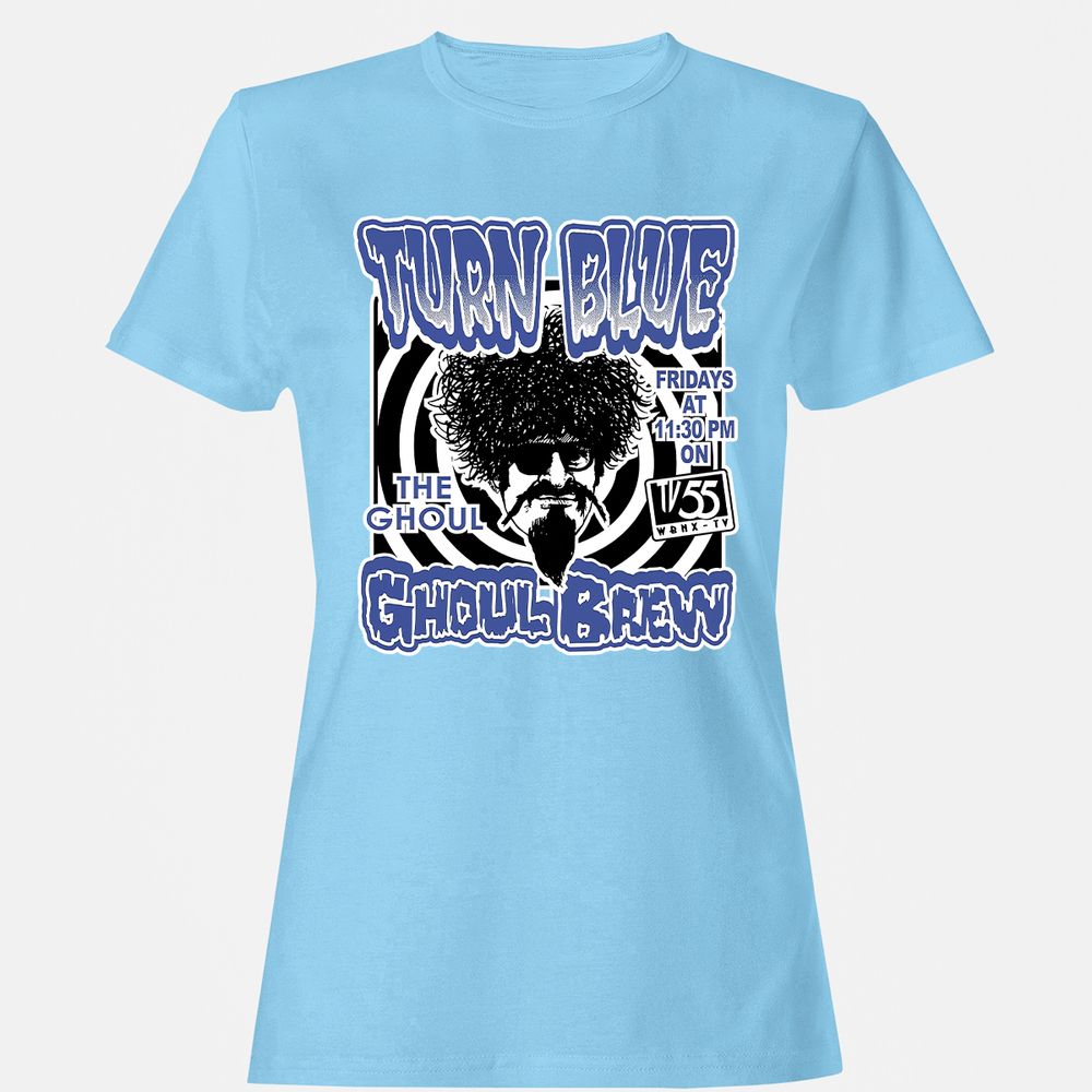 Women's T-Shirt - VGS8YKF1 - Light Blue - 8
