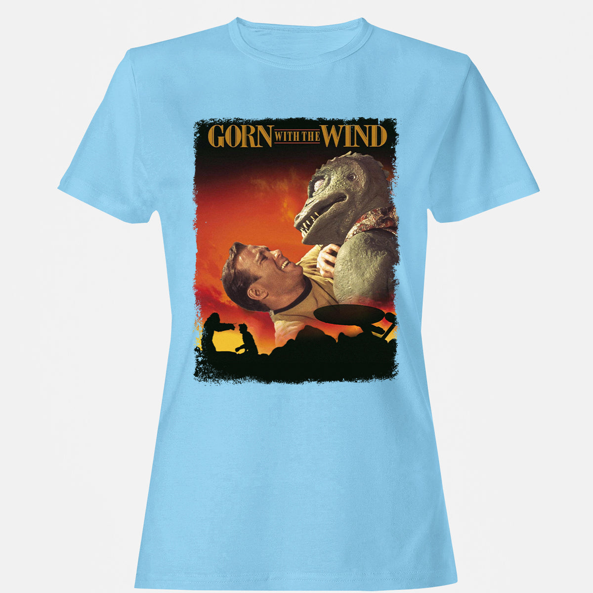 Women's T-Shirt - 4GYD4DFL - Light Blue - 8