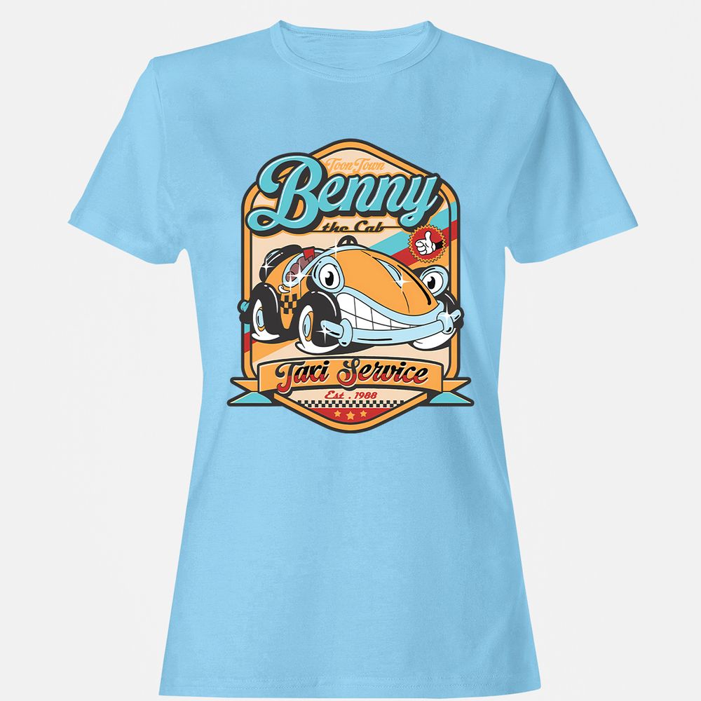 Women's T-Shirt - J4UTLK2C - Light Blue - 8