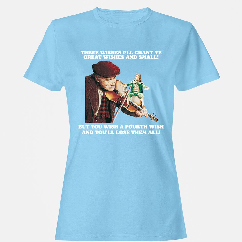 Women's T-Shirt - SK5HB7WL - Light Blue - 8