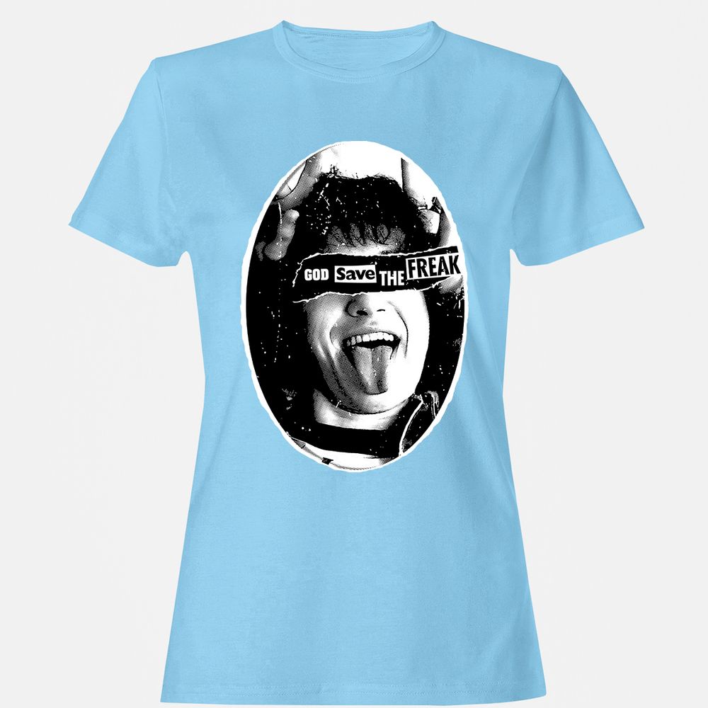 Women's T-Shirt - HD3WQ38Q - Light Blue - 8