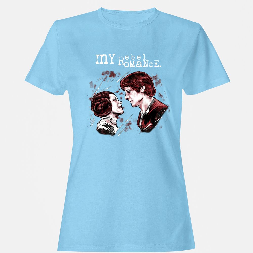 Women's T-Shirt - 3GFAER7B - Light Blue - 8