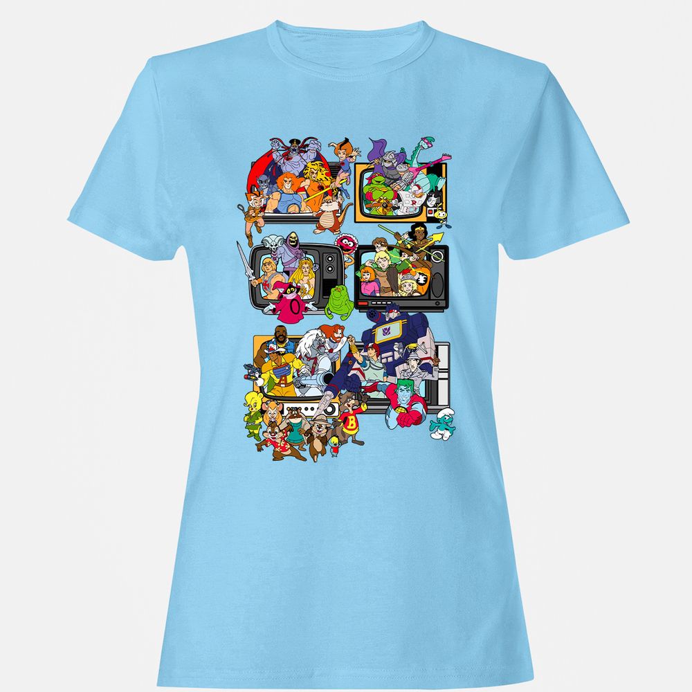 Women's T-Shirt - 1337REM3 - Light Blue - 8