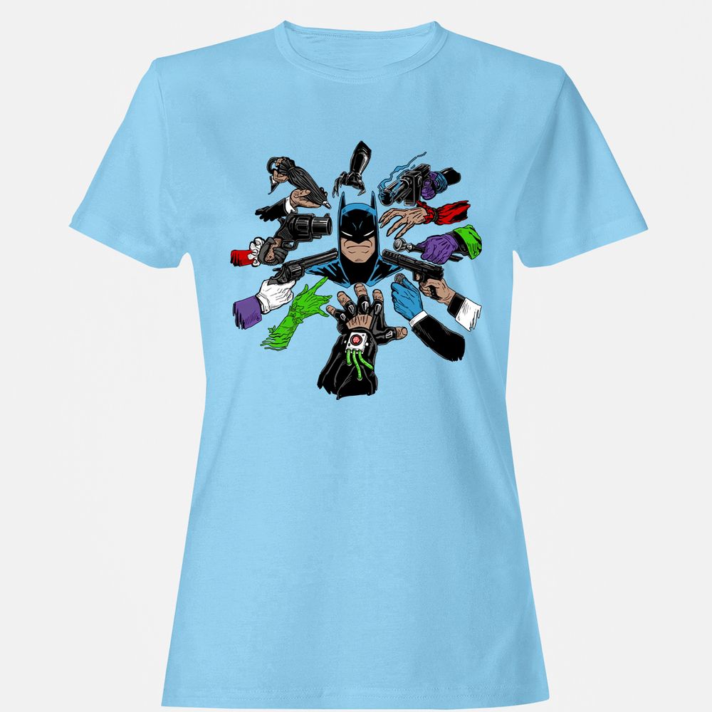 Women's T-Shirt - GJ79Z2NX - Light Blue - 8