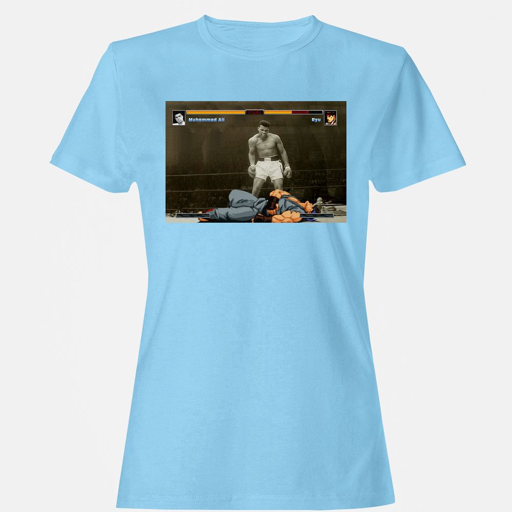 Women's T-Shirt - PQN2GLL9 - Light Blue - 8
