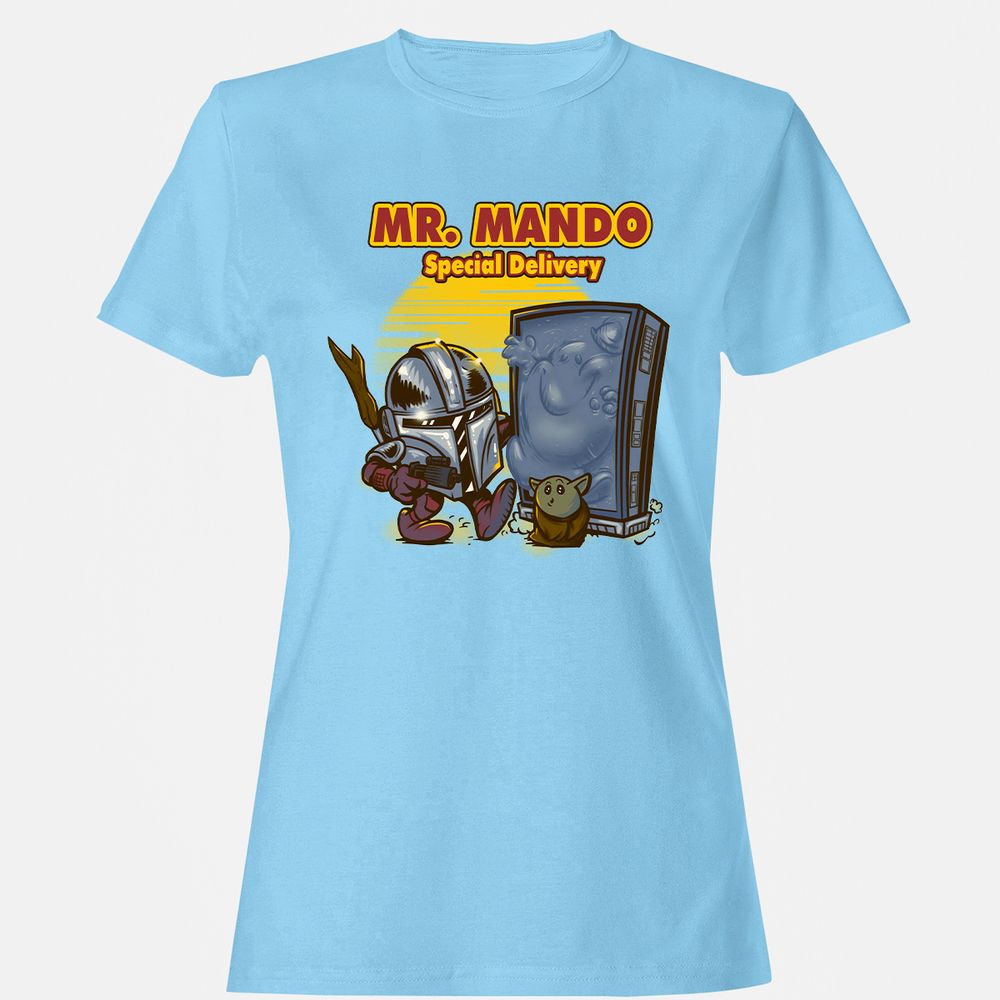 Women's T-Shirt - VWSM1TYJ - Light Blue - 8