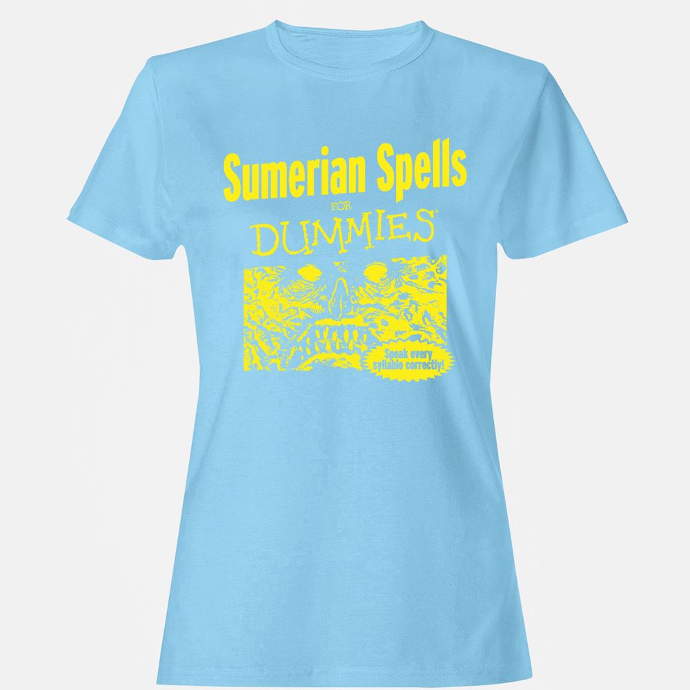 Women's T-Shirt - C7XRBAA9 - Light Blue - 8