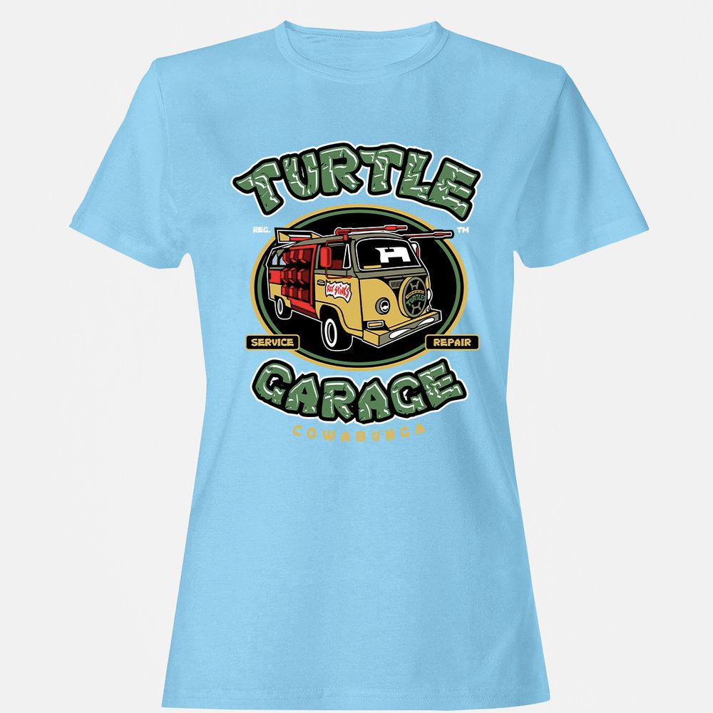 Women's T-Shirt - LEJW1JQM - Light Blue - 8