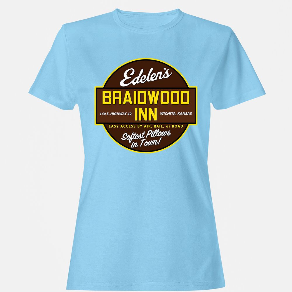 Women's T-Shirt - YF6S6HWZ - Light Blue - 8