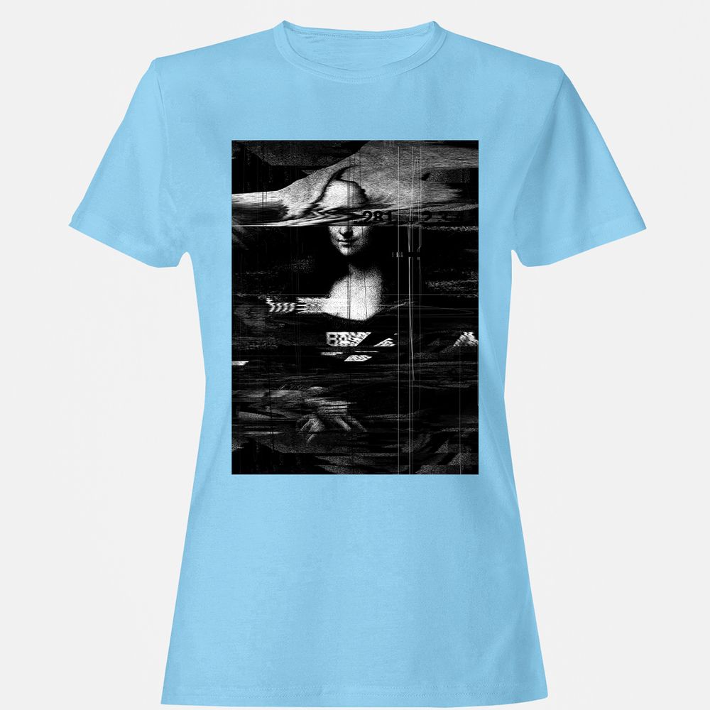 Women's T-Shirt - Y4HGMHQF - Light Blue - 8