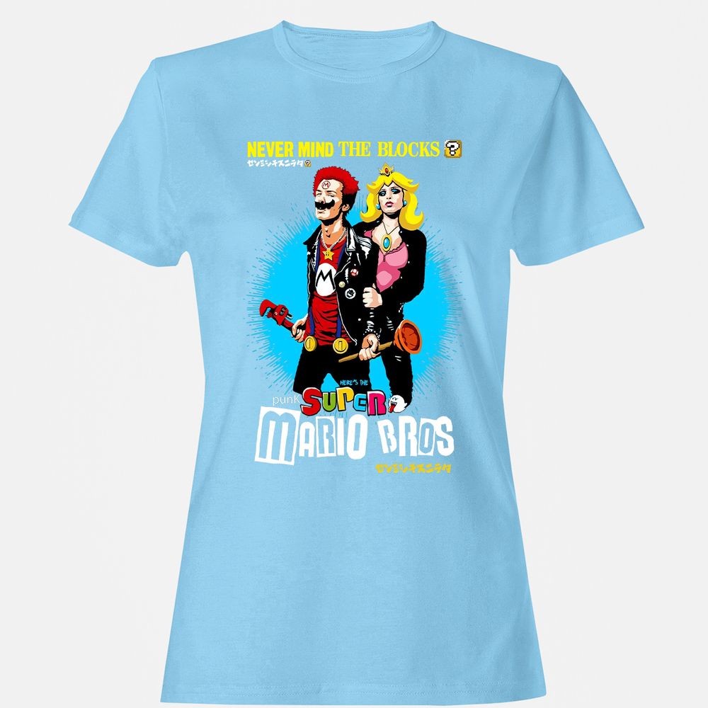 Women's T-Shirt - F9THWV4M - Light Blue - 8