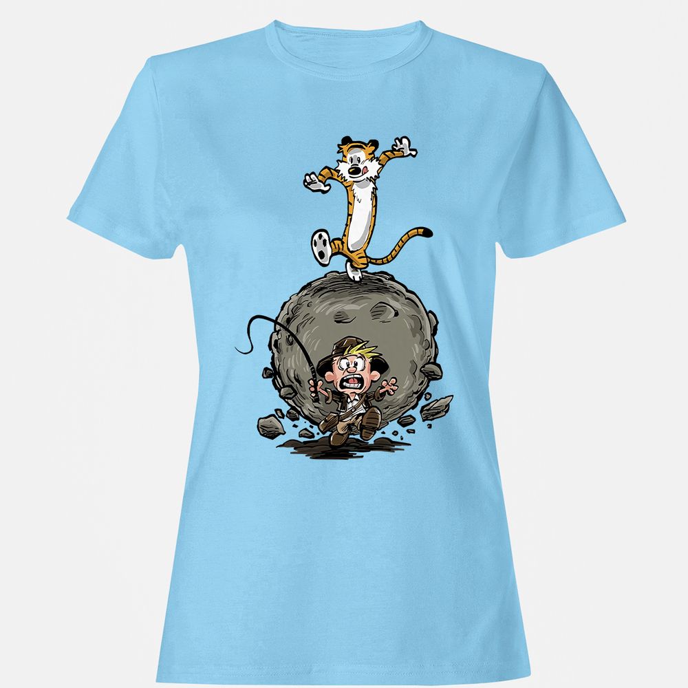 Women's T-Shirt - KV59PA6W - Light Blue - 8