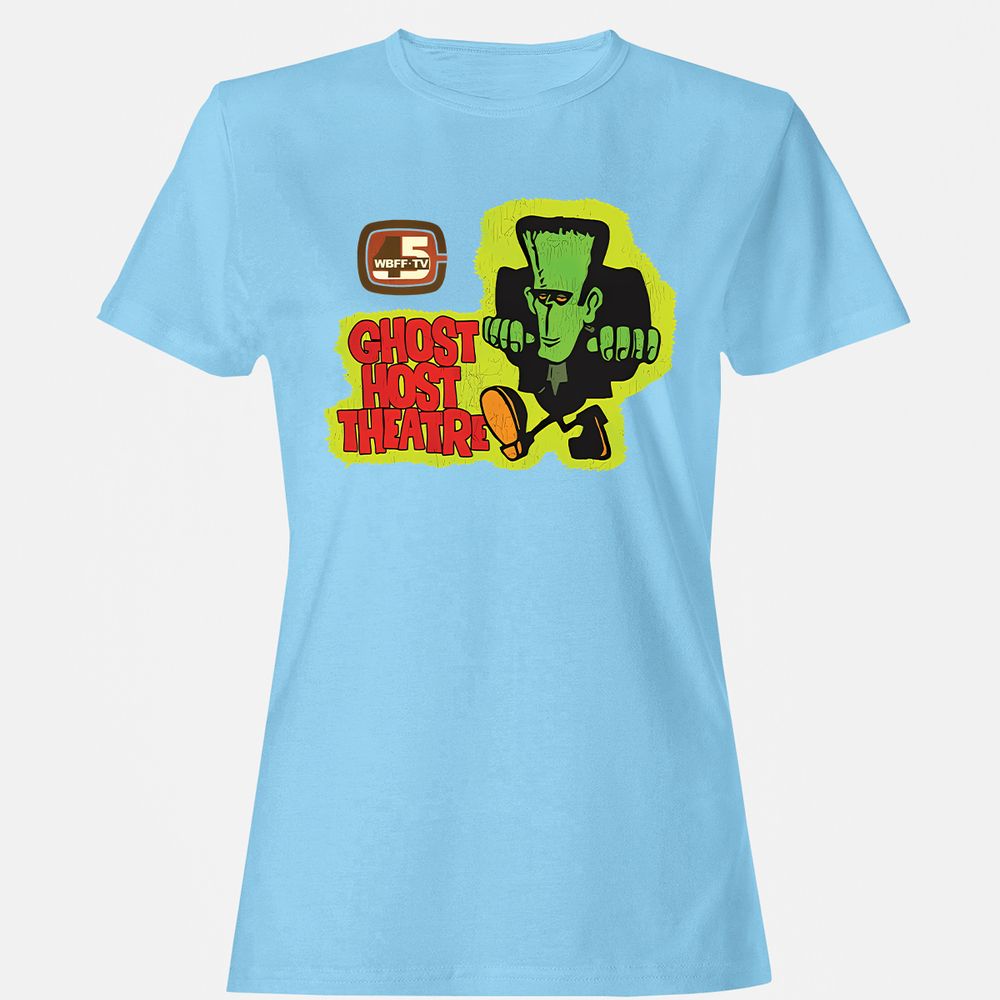 Women's T-Shirt - AXWQXMMQ - Light Blue - 8