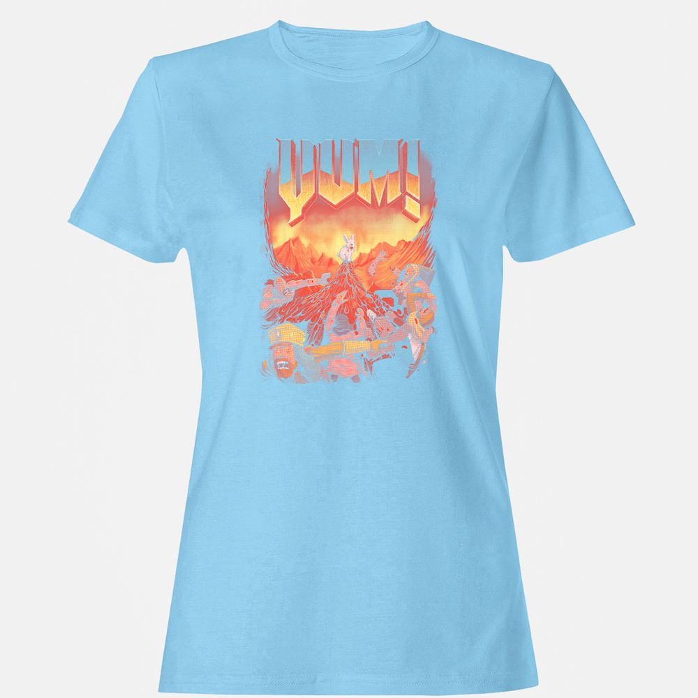Women's T-Shirt - VTCD127N - Light Blue - 8